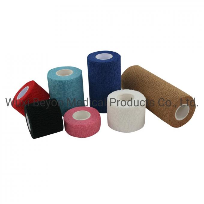 Cotton Self-Stick Tape Flexible Cohesive Elastic Self-Adhesive Bandage