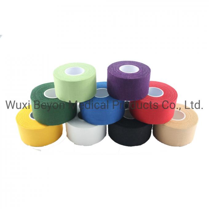 Light Green Color Cotton Adhesive Trainers Athlete Athletic Sports Tape