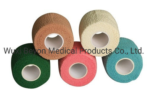 Cotton Self Adhesive Cohesive Bandage Elastic Wrap