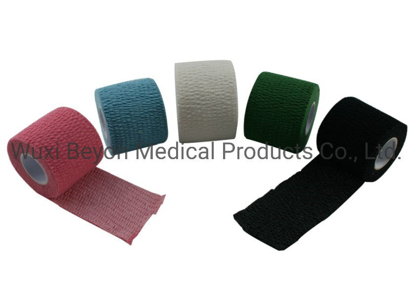 6" 8 inch Elastic Adhesive Bandage Cotton Flexible Hand Tear Lite Bandage