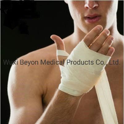 6" 8 inch Elastic Adhesive Bandage Cotton Flexible Hand Tear Lite Bandage