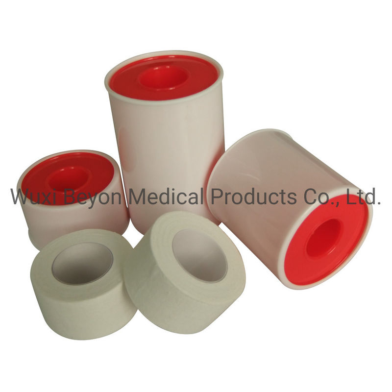 Precision Zinc Oxide Medical Tape Bulk Pack Cotton Plaster Red Waterproof