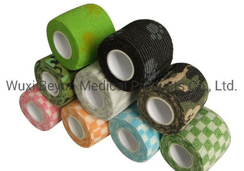 Athletic Cohesive Wrap Tape  Exclusive Private Pattern Logo