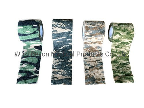 Wrist OEM Cohesive Bandage Camouflage Bandage For Outdoor Activities Soldier Disguise