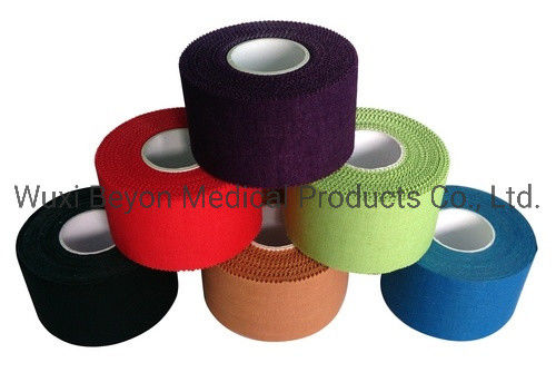 5m Black Cotton Sports Tape  Adhesve Zinc Oxide Athletic Training Tape