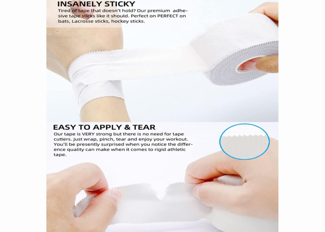 2 Inch Athlete Athletic Sports Cotton Zinc Oxide Adhesive Tape