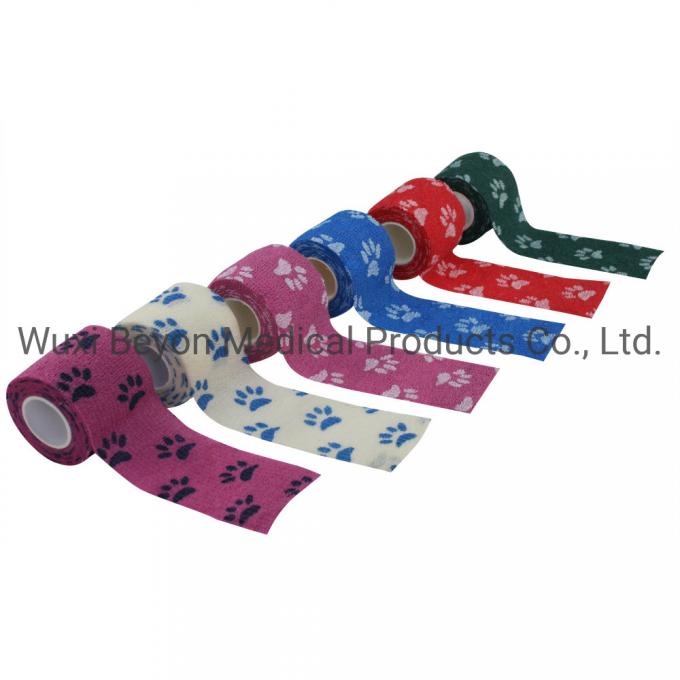 Cohesive Wrap Equine Pet Flexible Animal Vet Self-Adhesive Bandage