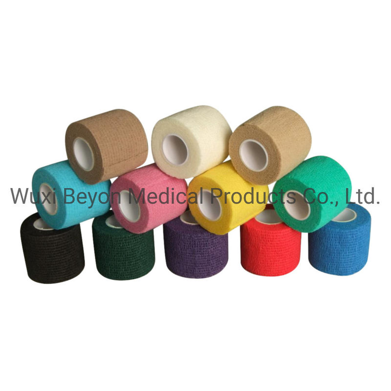 Self Adherent Cohesive Wrap Bandages Tape Flexible